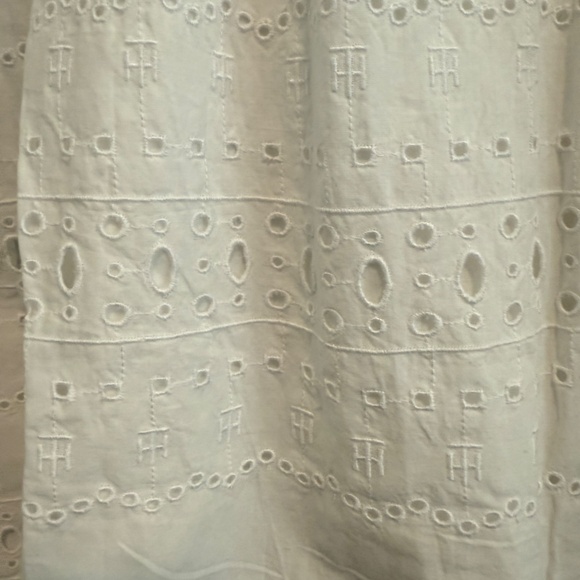 Tommy Hilfiger Women’s Plus Cotton White Lace Midi Dress Size 18 - Picture 10 of 16